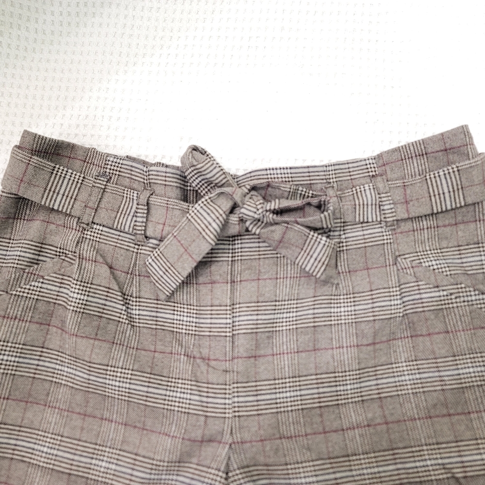 Plaid ankle pants - Picture 2 of 3
